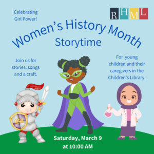 Saturday Storytime March 2024