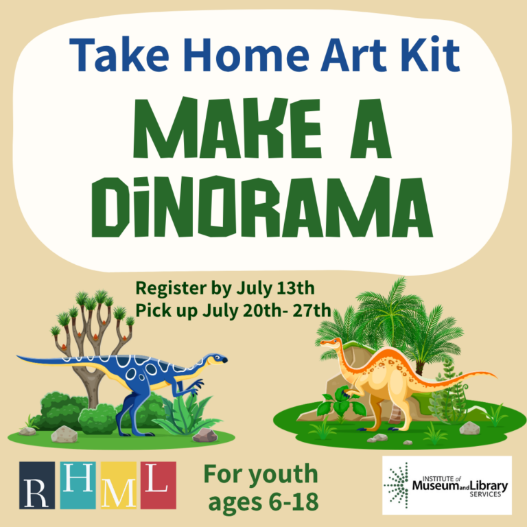 Take Home Art Kit: Dinoramas! – Richmond Heights Memorial Library